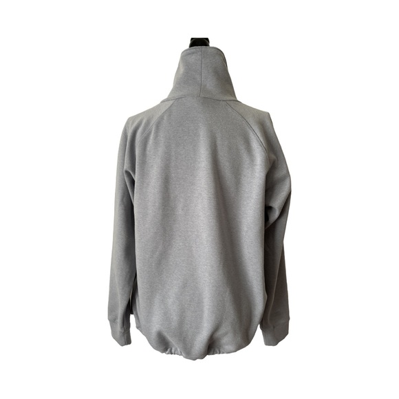 Women’s Mock Under Armour Sweater SZ M Coldgear fall Kangaroo Pouch - Picture 4 of 6